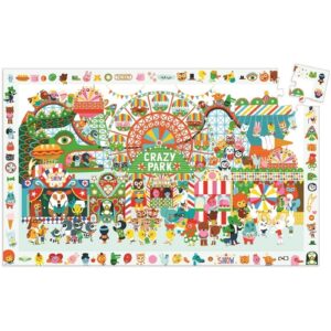 CRAZY PARK puzzle obserwacje wesołe miasteczko