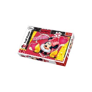 MYSZKA MINNIE puzzle tekturowe 160 el.