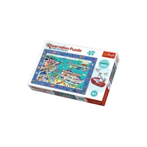 ODWIEDZAMY PORT tekturowe puzzle obserwacyjne 70 el.