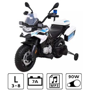 Motor policyjny na akumulator BMW F850 GS Policja