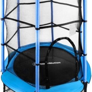 Trampolina 140cm z siatką ochronną - dla dzieci 3-6 lat - do domu i ogrodu