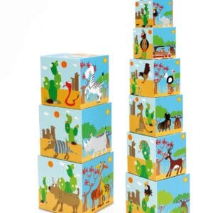 Piramida Edukacyjna Zwierzęta Świata 2