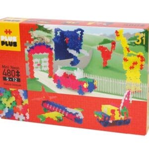 Plus-Plus, Mini Neon - 480 szt. 3 w 1
