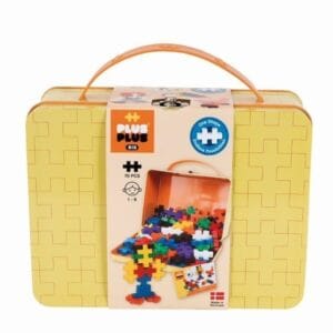 Plus-Plus, Midi Basic - 70 szt walizka metal + książeczka