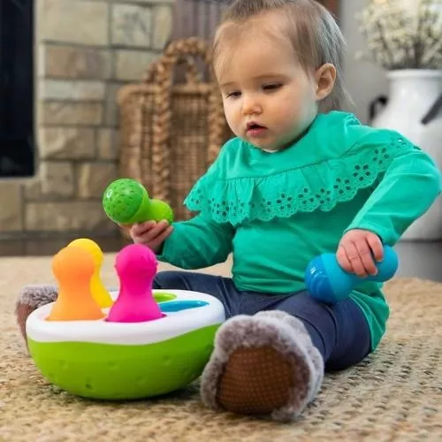 Fat Brain Toy Co. – Sorter Kolorowe Wańki Wstańki. SpinnyPins – recenzja produktu