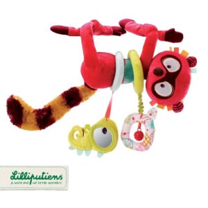 Lilliputiens - Lemur George - Wielofunkcyjna zawieszka do wózka