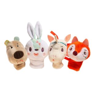 Lilliputiens - Las - Zestaw mini-pacynek na palce