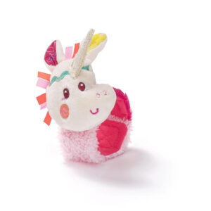 Lilliputiens - Jednorożec Louise - Grzechotka na rękę z szeleszczącą folią