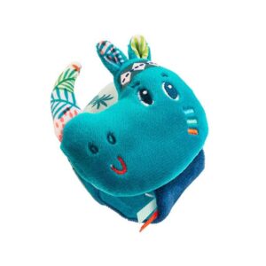 Lilliputiens - Nosorożec Marius - Grzechotka na rękę z szeleszczącą folią