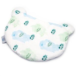 Poduszka niemowlęca z uszami miś Nature 28x37