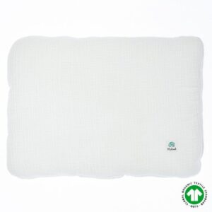 Poduszka muślinowa dla dziecka | 30x40 cm | biała