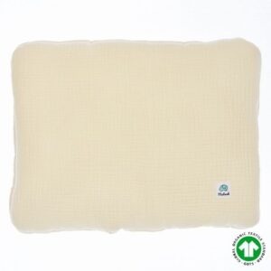 Poduszka muślinowa | 30x40 cm | ecru