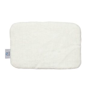 Poduszka lniana dla dziecka | 20x30 cm | biała