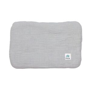 Poduszka muślinowa z bawełny organicznej 20x30 szary