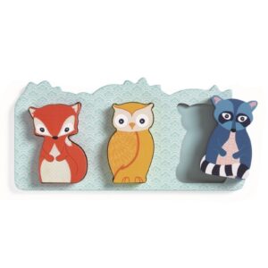 GEORGES układanka leśne zwierzątka