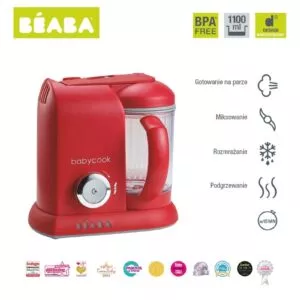 BABYCOOK Solo Red urządzenie do gotowania 4w1