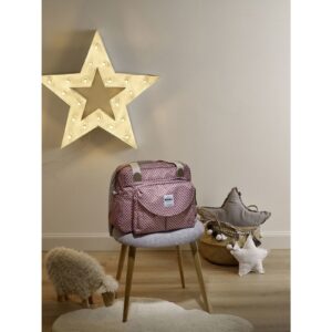 TORBA DLA MAMY Geneva Play Print marsala