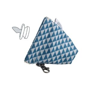 ETUI NA SMOCZEK materiałowe Play Print Blue