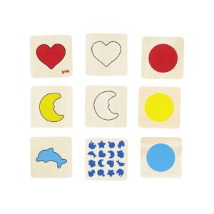 KSZTAŁTY I KOLORY drewniane memo