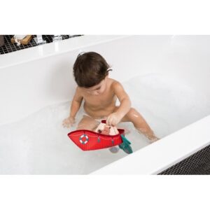 ŁÓDKA Z RYBKAMI zabawka do kąpieli