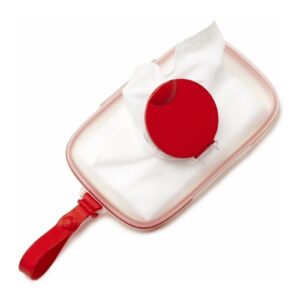 SWIPES etui na mokre chusteczki red