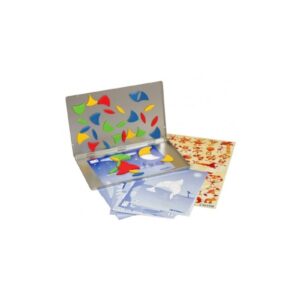 MOZAIKA MAGNETYCZNA zestaw z magnesami 40 szt.