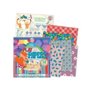 KOLORY I KSZTAŁTY papier origami 54 kartki