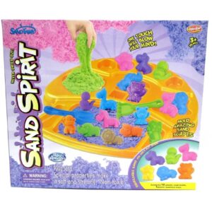 BUDOWLE I ZAMKI piasek kinetyczny zestaw z tacką