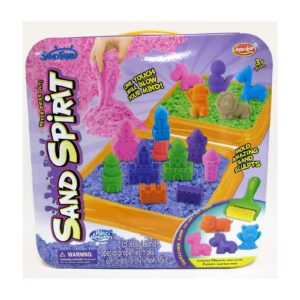 ZWIERZĄTKA piasek kinetyczny zestaw podróżny