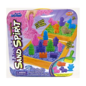 BUDOWLE piasek kinetyczny zestaw podróżny