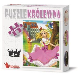 KRÓLEWNA puzzle tekturowe 48 el.