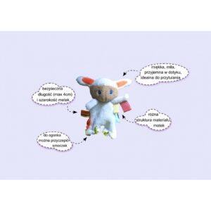 OWIECZKA MAK przytulanka z metkami