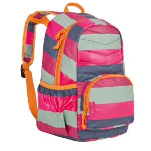 PLECAK pikowany Striped magenta