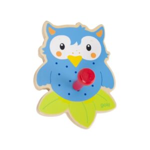 SOWA drewniany wieszaczek