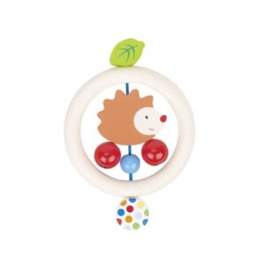 JEŻYK drewniana grzechotka