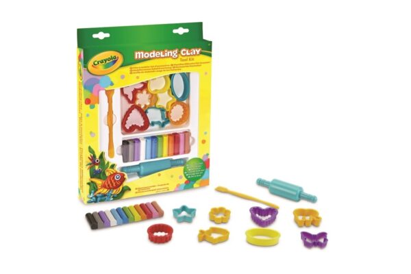 PLASTELINA Z NARZĘDZIAMI zestaw kreatywny