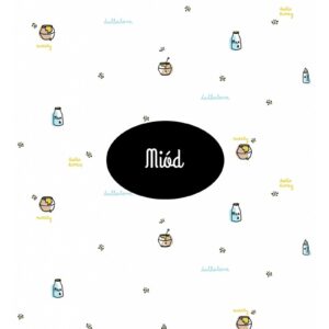 MIÓD muślinowa pieluszka myjka