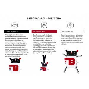 MRB mini szeleścik zabawka sensoryczna