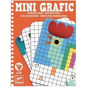 PIXELE kolorowanka MINI GRAFIKA