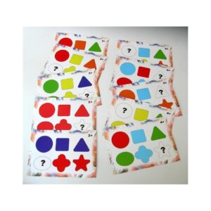 KOLORY I KSZTAŁTY układanka logiczna w walizce logica