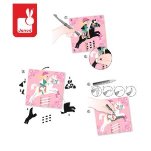 KONIKI MAGICZNY BROKAT zestaw artystyczny