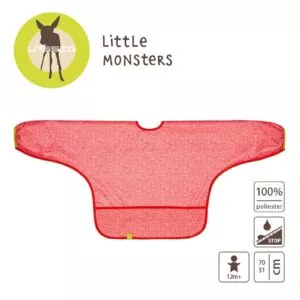 KORAL śliniak z długim rękawem Little Monster