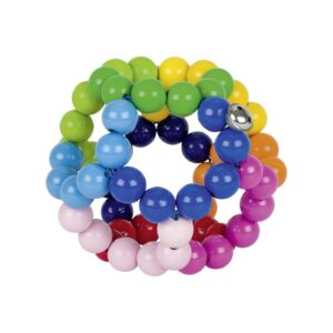 ELASTYCZNA KULA duża drewniana grzechotka