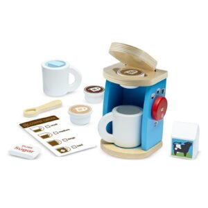 DREWNIANY EKSPRES DO KAWY z akcesoriami