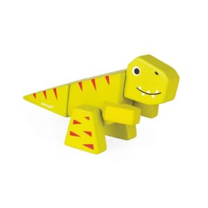 TYRANOZAUR drewniany dinozaur do złożenia