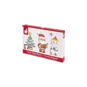 ŚWIĘTY MIKOŁAJ I PRZYJACIELE magnetyczne klocki 3D