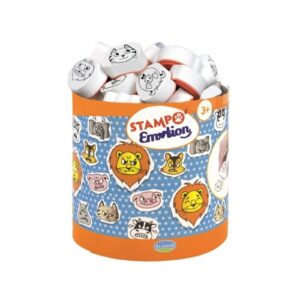 EMOCJE stempelki ze zwierzątkami 28 szt.