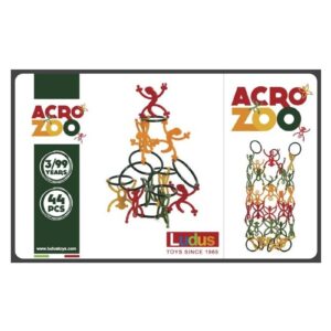 ACRO ZOO klocki przestrzenne 44 el.