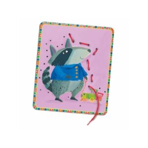 ZWIERZĄTKA kolorowa sznurowanka