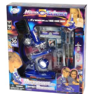 MIKROSKOP zestaw naukowy 36 el.